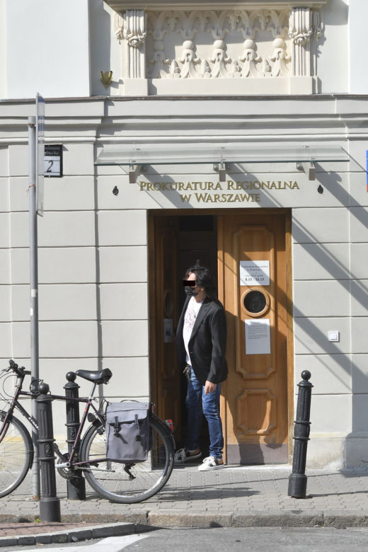 Jan B. w prokuraturze