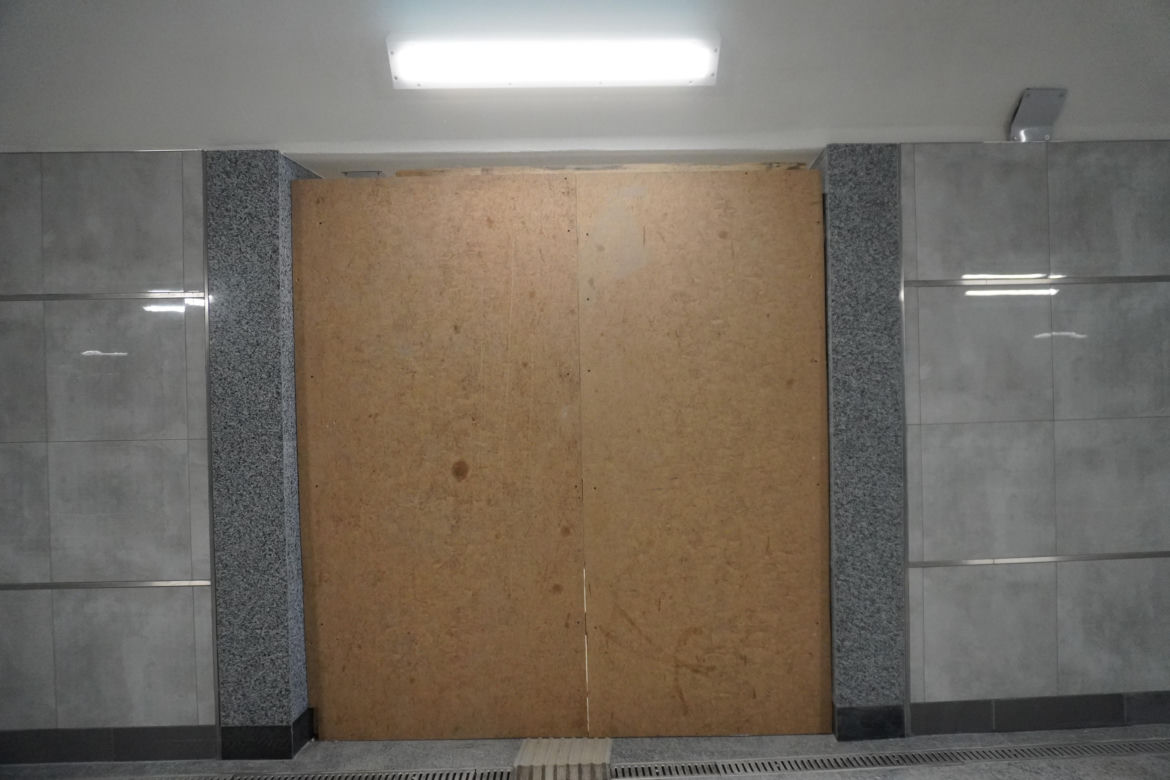 Tunel pieszo-rowerowy przy dworcu PKP w Białymstoku