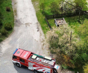 Lokalni strażacy odbyli ćwiczenia ratownicze w gminie Zbuczyn