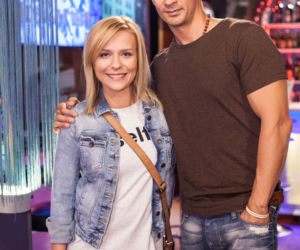 Pierwsza miłość. Marysia (Aneta Zając), Łukasz Harcerz (Rafał Cieszyński)