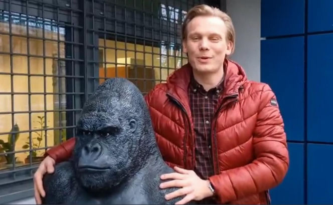 Skradziony goryl przejechał 50 km w bagażniku! Płocka policja odzyskała niezwykłą "zdobycz"