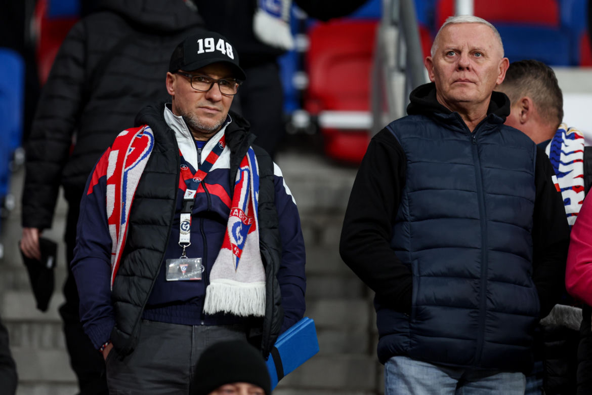 Górnik Zabrze - Legia Warszawa: Zdjęcia kibiców i zawodników z hitu 13. kolejki PKO BP Ekstraklasy