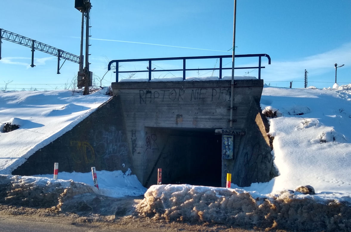 Tunel grozy w Białymstoku