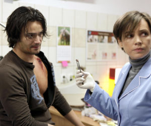 Pierwsza miłość. Paweł Krzyżanowski (Mikołaj Krawczyk), Lena Michalska (Karolina Rosińska) - styczeń 2010 r.