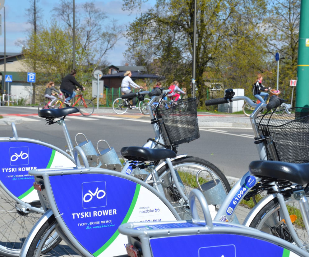 5 miesięcy i ponad 22 tysiące wypożyczeń! Tychy podsumowują sezon rowerów miejskich