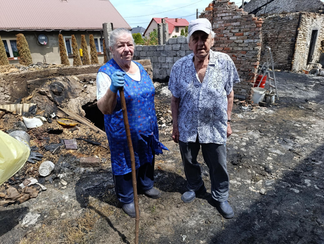W pożarze stracili dorobek życia 
