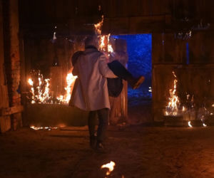 Pierwsza miłość. Kalina (Magdalena Wieczorek), Oskar (Filip Gurłacz)