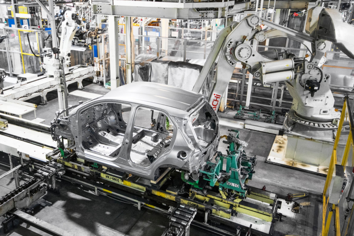 Fabryka w Kolinie - produkcja Toyoty Aygo