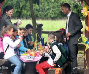 M jak miłość odc. 1075. Sonia (Marta Król), Andrzej (Krystian Wieczorek)
