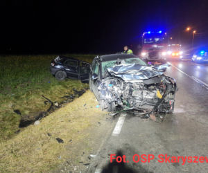 Odechów. Jedna osoba nie żyje, rodzina z dzieckiem w szpitalu. Sprawca wypadku zaatakował kobietę?! [WIDEO, ZDJĘCIA]
