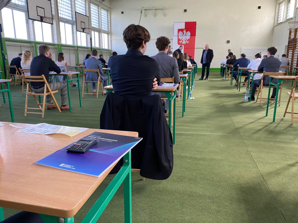 Matura z matematyki 2023 w VII Liceum Ogólnokształcącym w Zielonej Górze