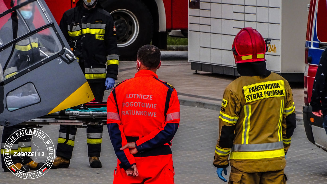 Wypadek przy torach w Zabrzu. 14-letni chłopiec był reanimowany