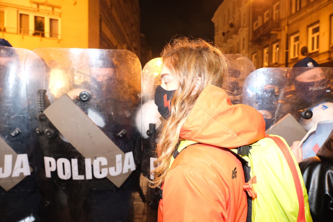 Blokada Sejmu przez Ogólnopolski Strajk Kobiet