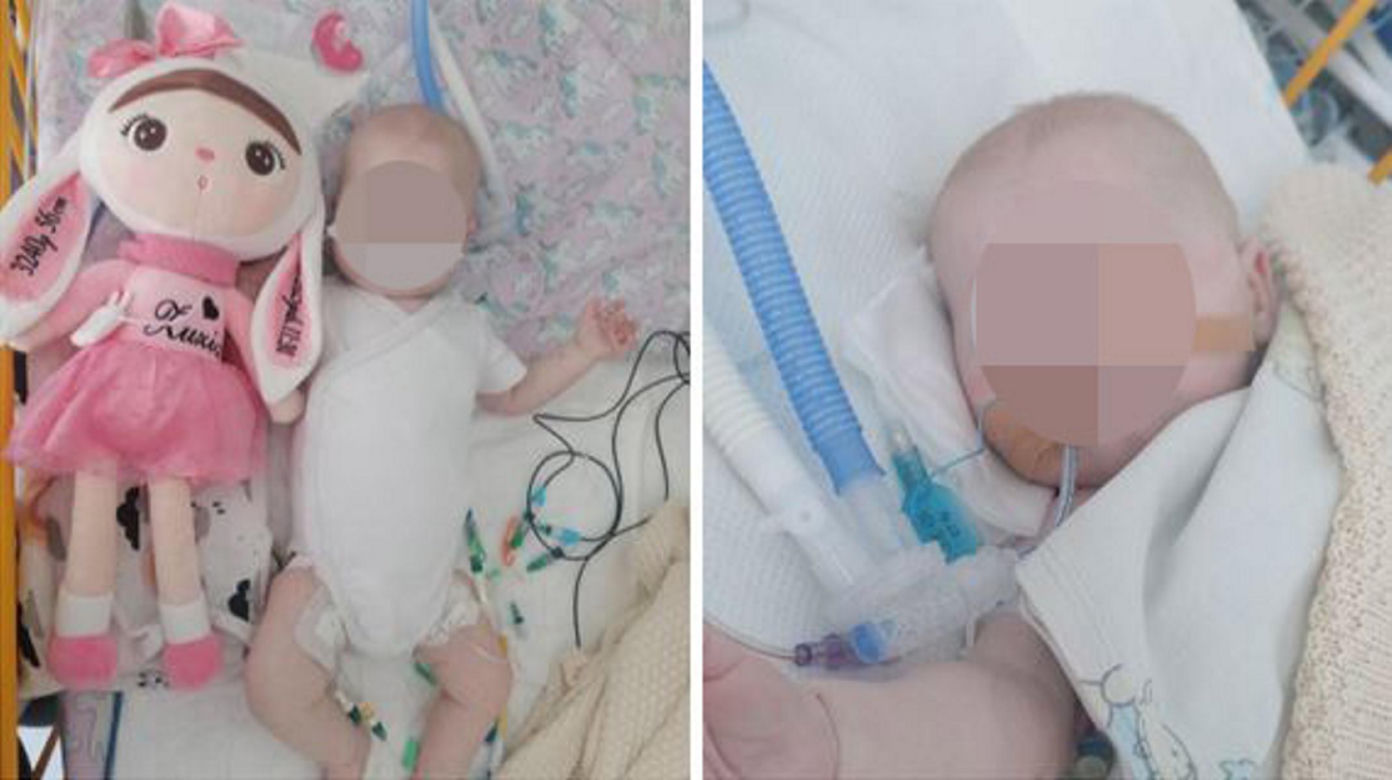 Mała Zuzia z Łódzkiego pilnie potrzebuje pomocy! Po 3 miesiącach od urodzenia wykryto u niej złośliwy nowotwór [ZDJĘCIA]