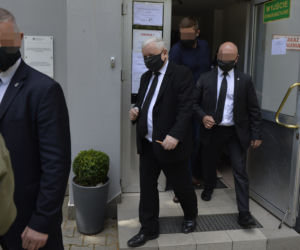 Wybory 2020 Jarosław Kaczyński zagłosował z sobowtórem
