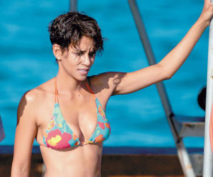 Halle Berry - rekin poleciał na jej cycki