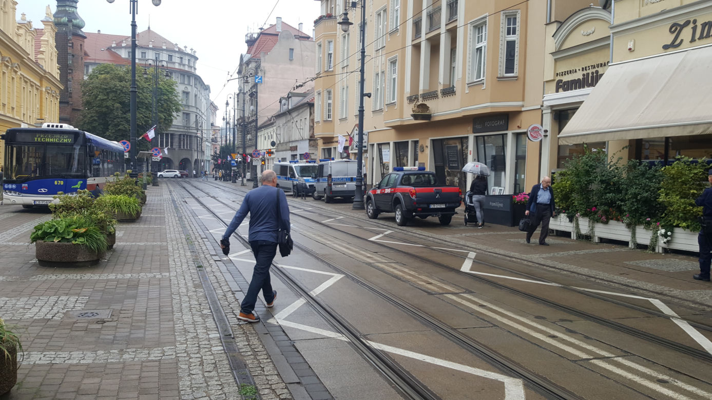 Granat w kamienicy przy Gdańskiej w Bydgoszczy