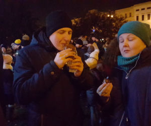Bydgoszcz jest najsłodszym miastem w Polsce! Za nami bicie rekodu w jedzeniu czekoladowych mikołajów!