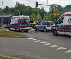 Wypadek na skrzyżowaniu w Starachowicach