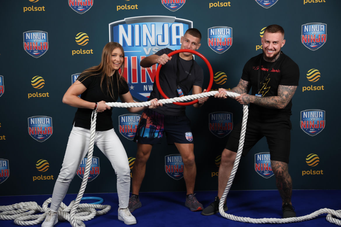 Julia Szeremeta w programie Ninja vs Ninja