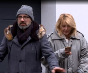 M jak miłość. Werner (Jacek Kopczyński), Agata (Katarzyna Kwiatkowska)