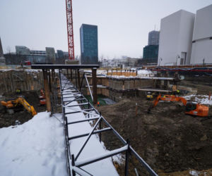 Budowa TR Warszawa (styczeń 2026)