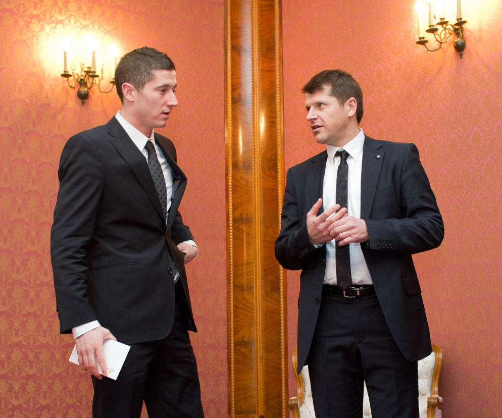 Robert Lewandowski, Cezary Kucharski
