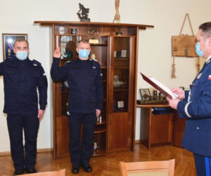 Nowi policjanci na Podkarpaciu. Zobacz, jak ślubowali [ZDJĘCIA] 