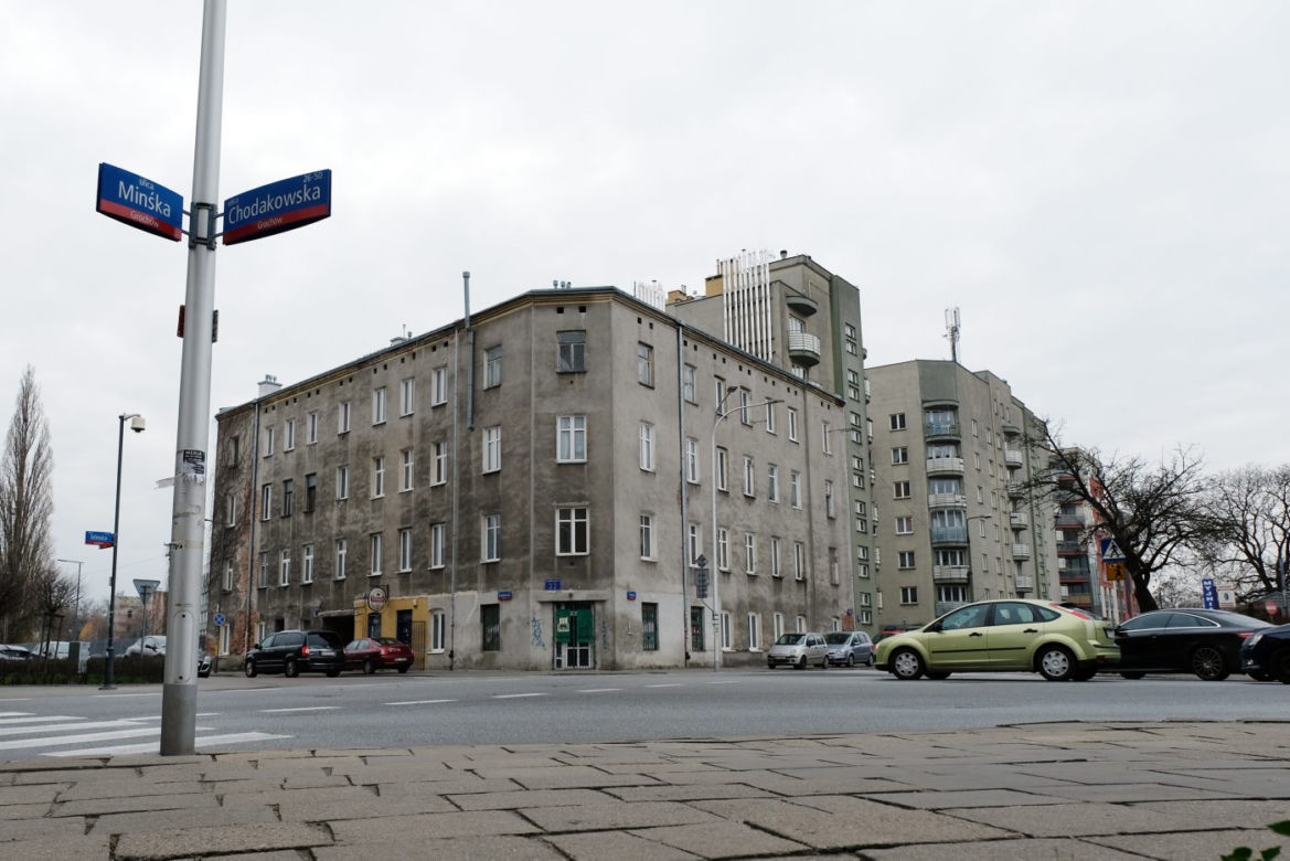 Błąd w nazwie ulicy Mińska