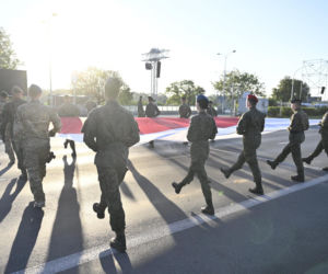 Próba generalna defilady wojskowej w Warszawie