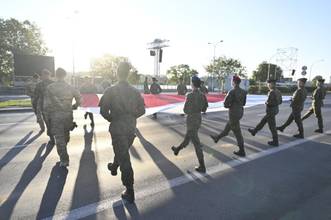 Próba generalna defilady wojskowej w Warszawie