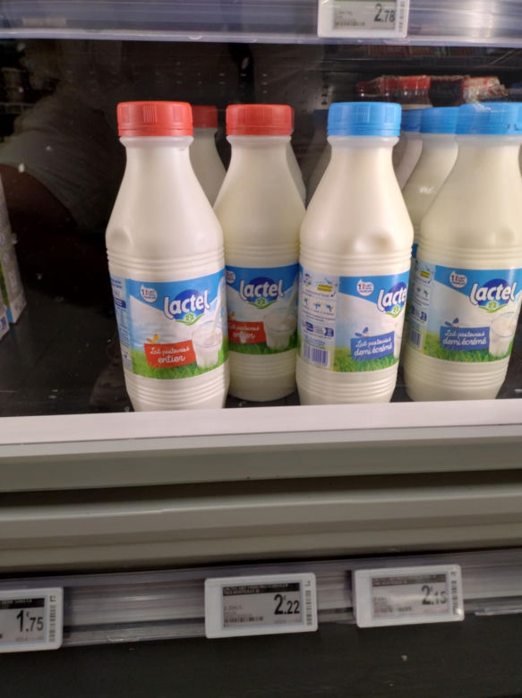Ceny produktów w Auchanie we Francji 