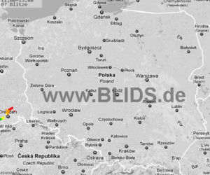 Burze w Polsce, 28.07.2012 - MAPA z godz. 11-13