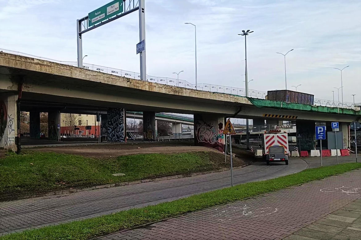 Rozpoczęła się rozbiórka łącznic Trasy Zamkowej