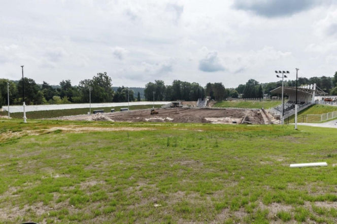 Remont stadionu Granatu w Skarżysku (lipiec 2026)