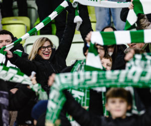 Lechia Gdańsk - Górnik Zabrze, zdjęcia kibiców i zawodników z meczu 18, kolejki PKO BP Ekstraklasy