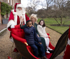 Boże Narodzenie w rodzinie królewskiej.