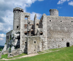 To najpiękniejszy zamek w województwie śląskim. Znajduje się w malowniczej wsi