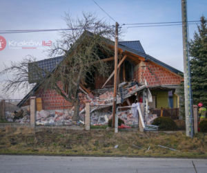 WYBUCH GAZU w Żydowie. RUNĄŁ strop domu 