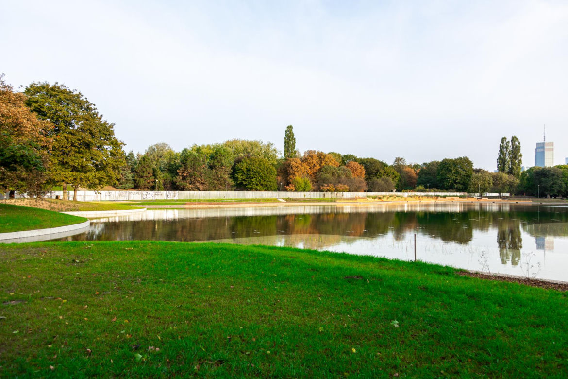 Remont Pola Mokotowskiego na ukończeniu