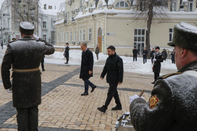 Premier Donald Tusk rozpoczął wizytę w Kijowie. Spotkał się z prezydentem Wołodymyrem Zełenskim