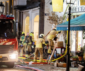 Dwa wybuchy i wielki pożar w centrum Utrechtu. Co najmniej jedna osoba ranna