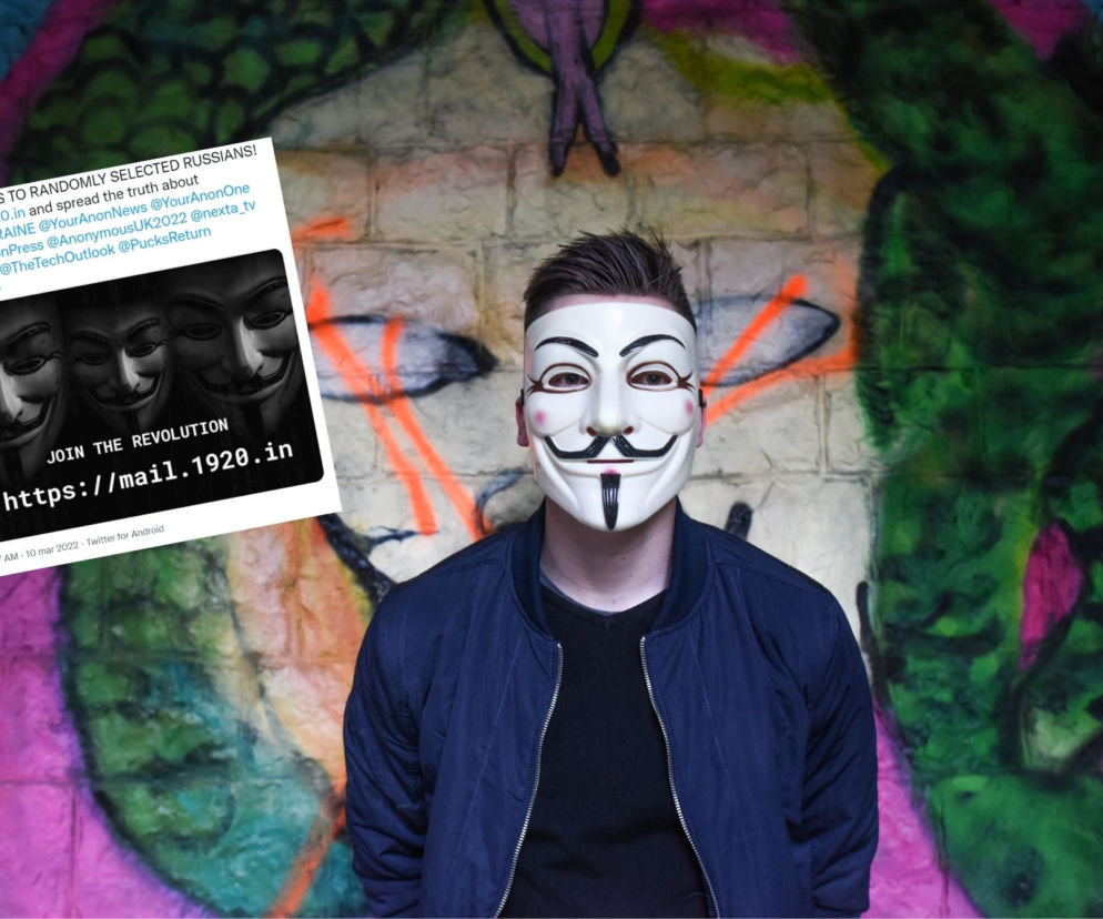 Anonymous przeszli samych siebie. Ich nowa mailowa akcja zakończy wojnę?
