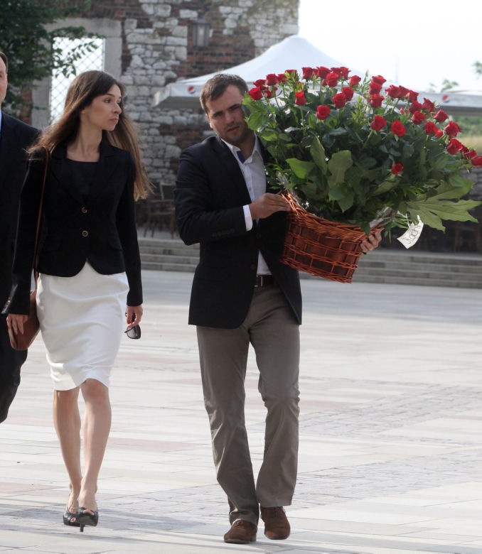 Marta Kaczyńska i jej były mąż Marcin Dubieniecki 