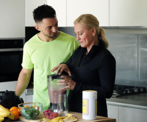 Barwy szczęścia, odcinek 3289. Mirek (Oliwier Kozłowski), Justyna (Sylwia Juszczak-Krawczyk)