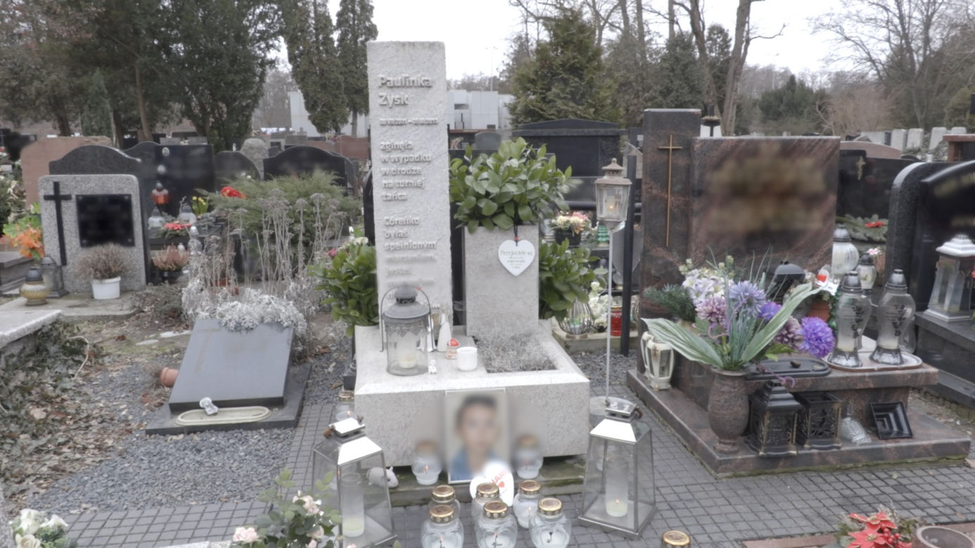 Tak wygląda grób Paulinki Zysk