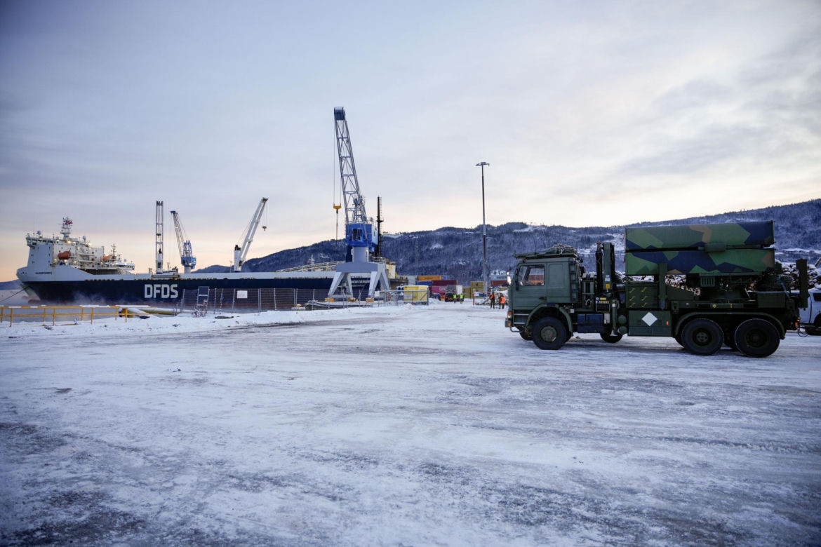 Norwegia. Statek z pociskami przeciwlotniczymi, które miały trafić do Polski, osiadł na mieliźnie