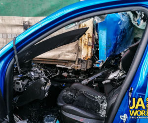 Alfa romeo wbiła się w ciężarówkę. Szokujące wypadek na A4 