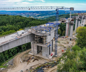 Budowa drogi S19. Najwyższa estakada w Polsce