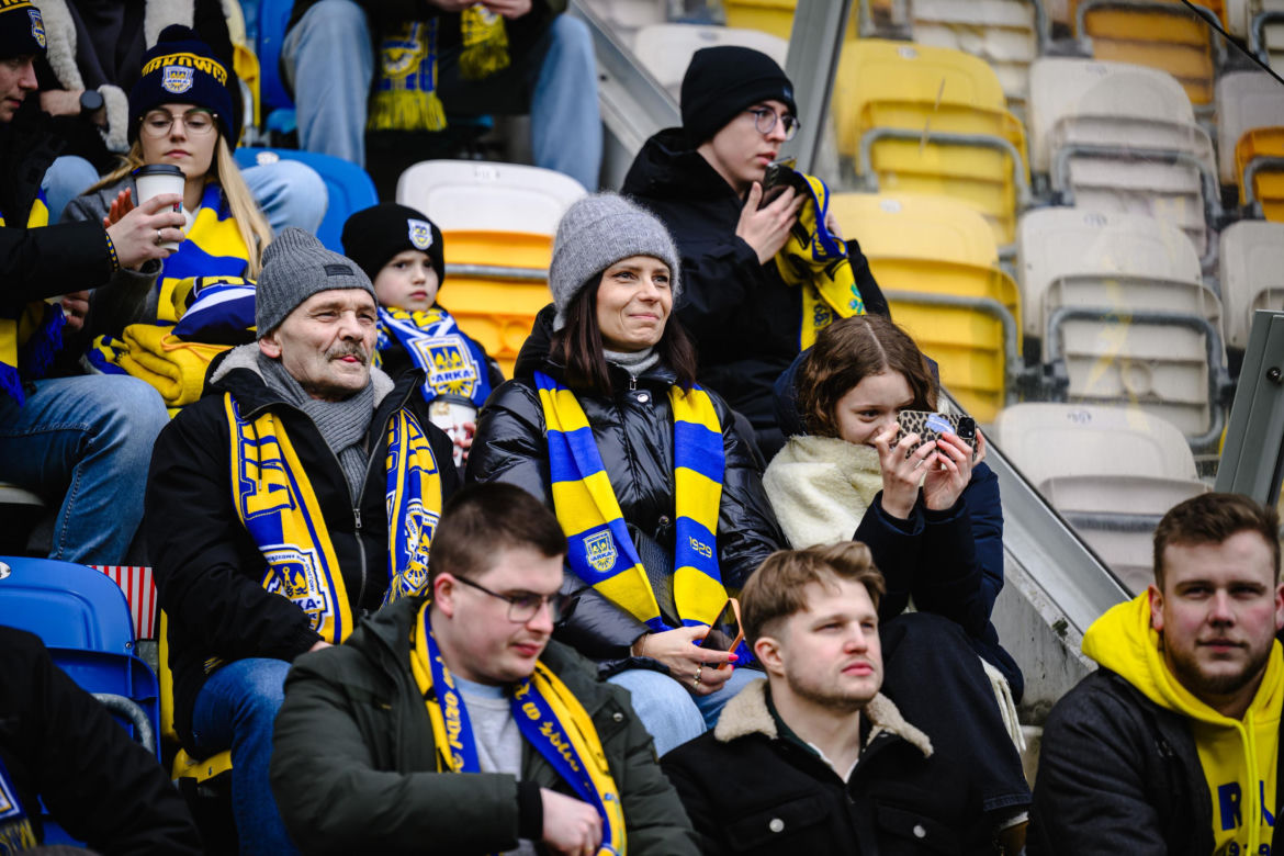 Arka Gdynia - GKS Katowice: Zdjęcia kibiców z meczu 22. kolejki PKO BP Ekstraklasy